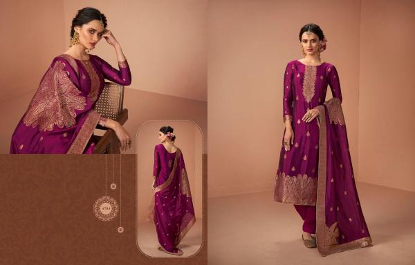 Zisa Charmy Alina Ocassional Silk Designer Salwar Suit Collection